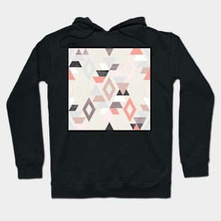 Modern Southwestern Adobe Style in Pink Hoodie